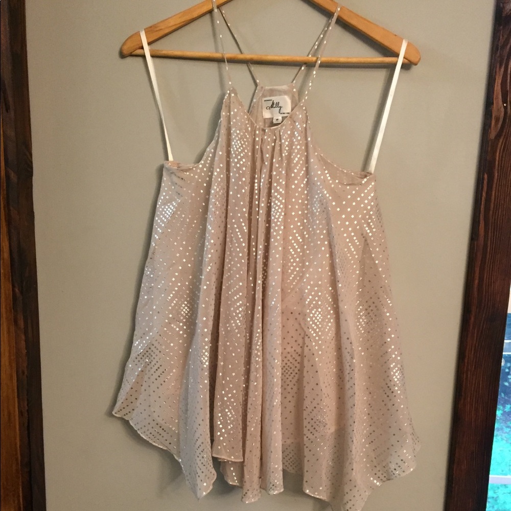 Handkerchief hem Milly tank